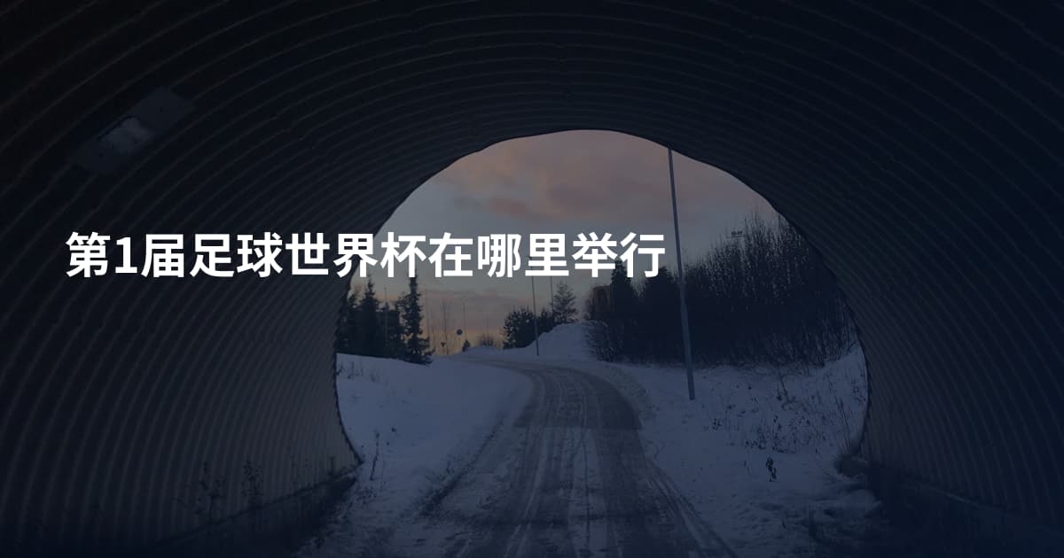 第1届足球世界杯在哪里举行