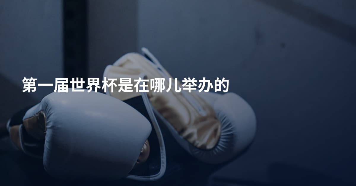 第一届世界杯是在哪儿举办的