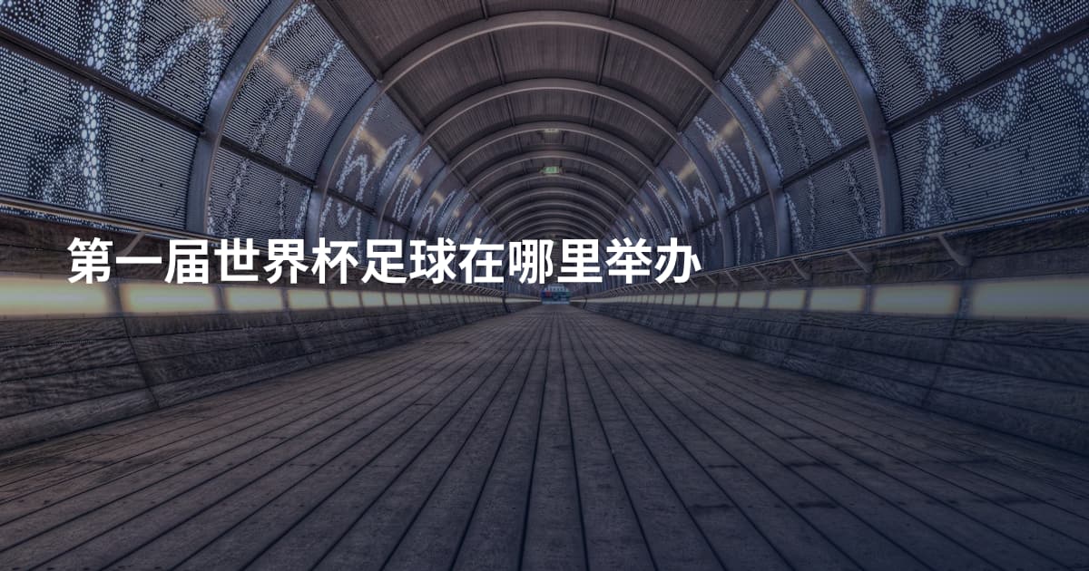 第一届世界杯足球在哪里举办