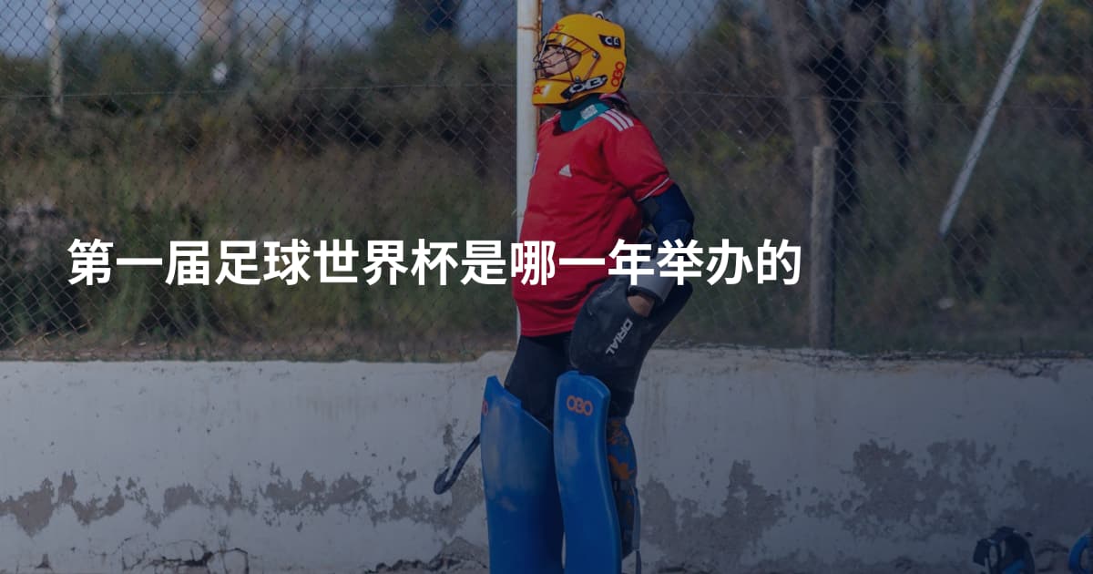 第一届足球世界杯是哪一年举办的