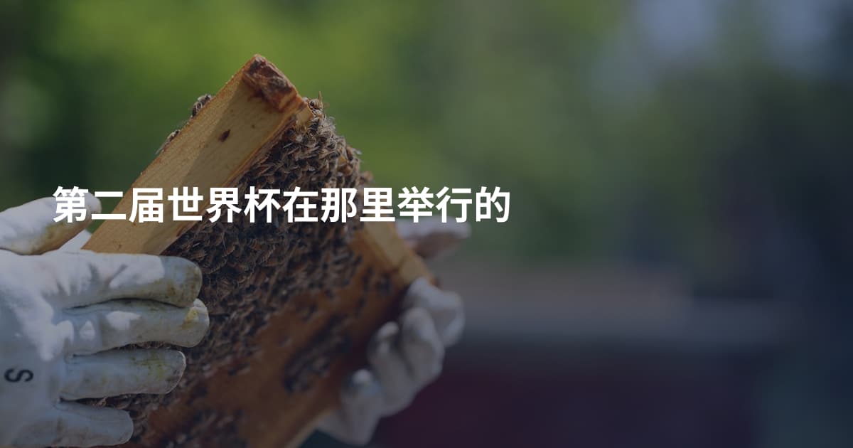 第二届世界杯在那里举行的