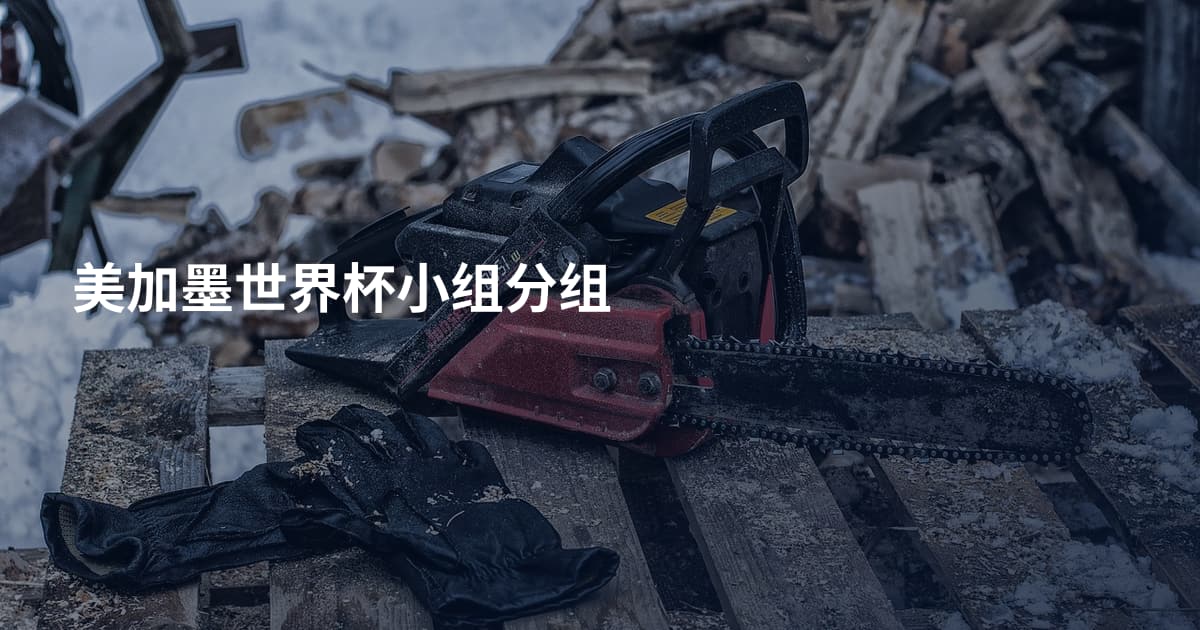 美加墨世界杯小组分组