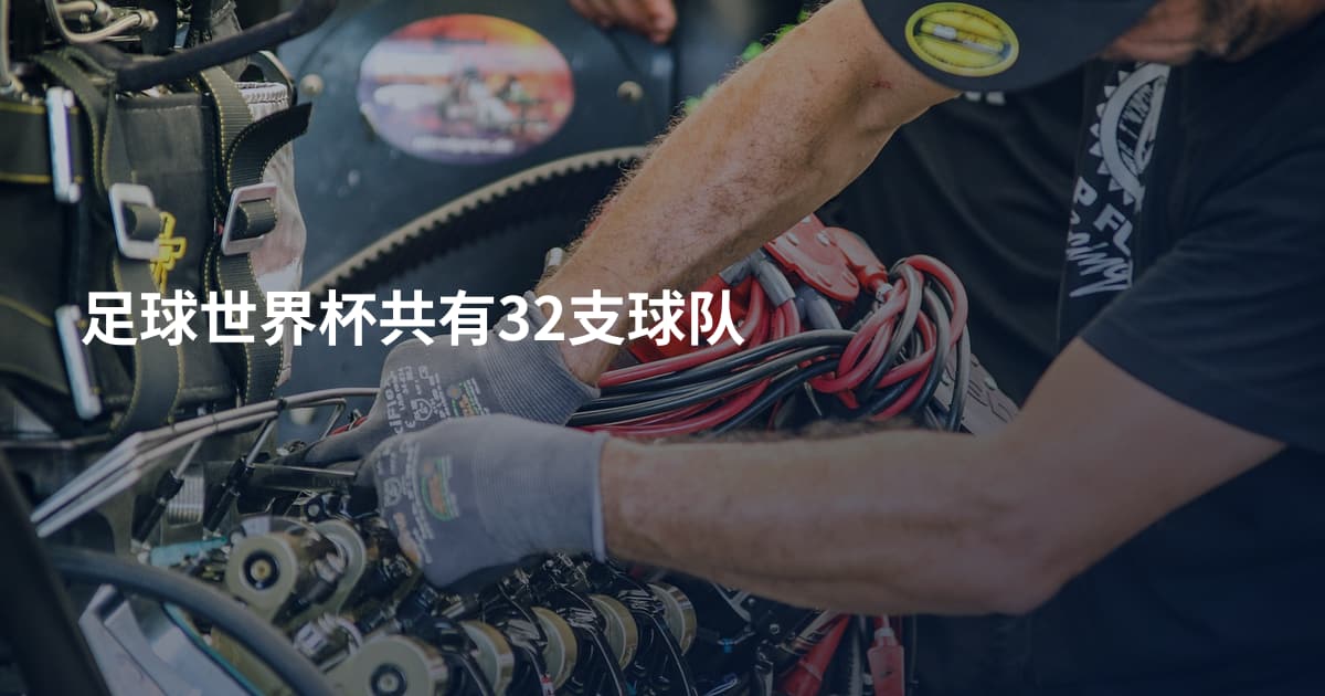足球世界杯共有32支球队