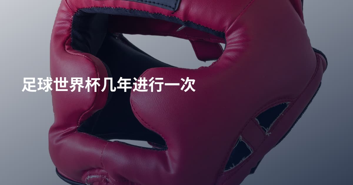足球世界杯几年进行一次