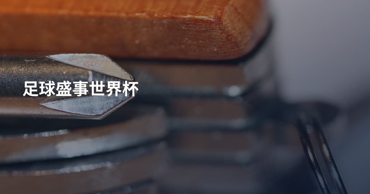 足球盛事世界杯