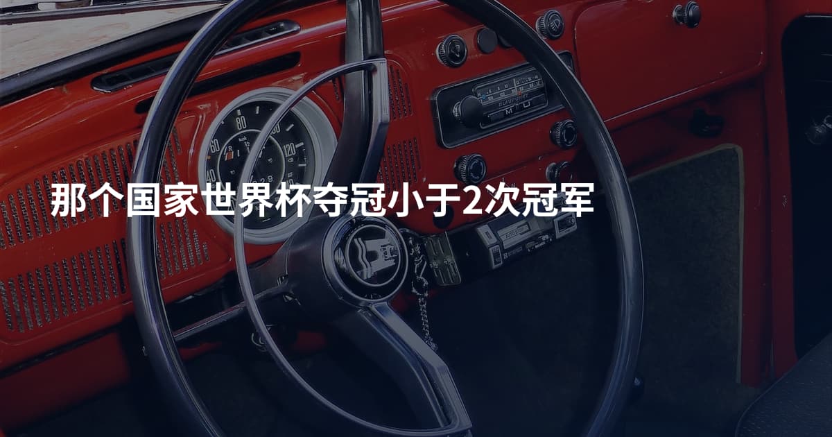 那个国家世界杯夺冠小于2次冠军