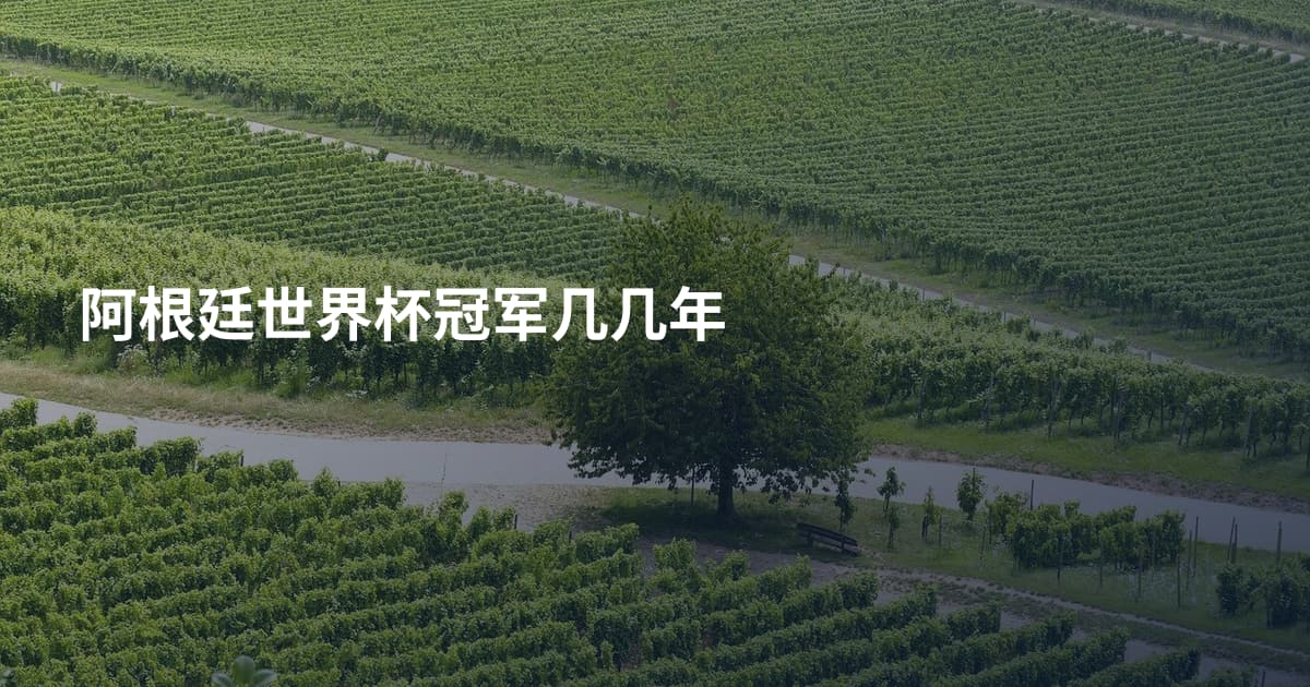阿根廷世界杯冠军几几年