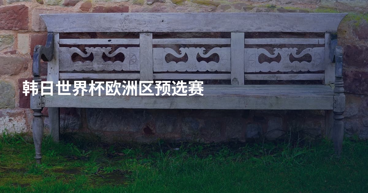 韩日世界杯欧洲区预选赛