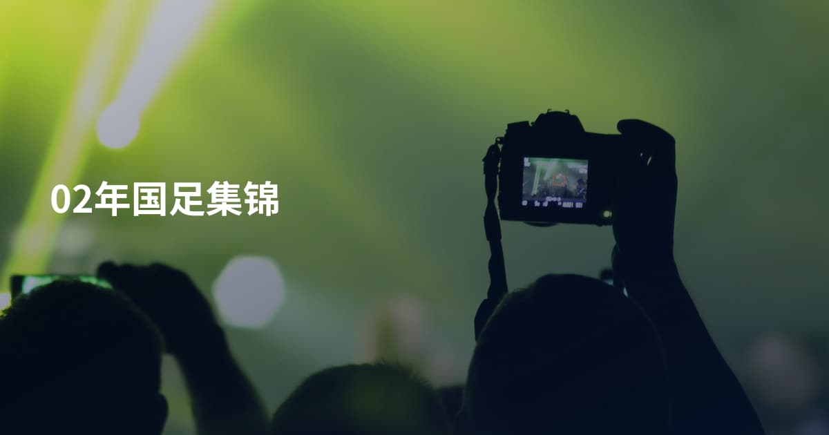 02年国足集锦