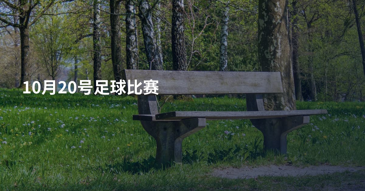 10月20号足球比赛