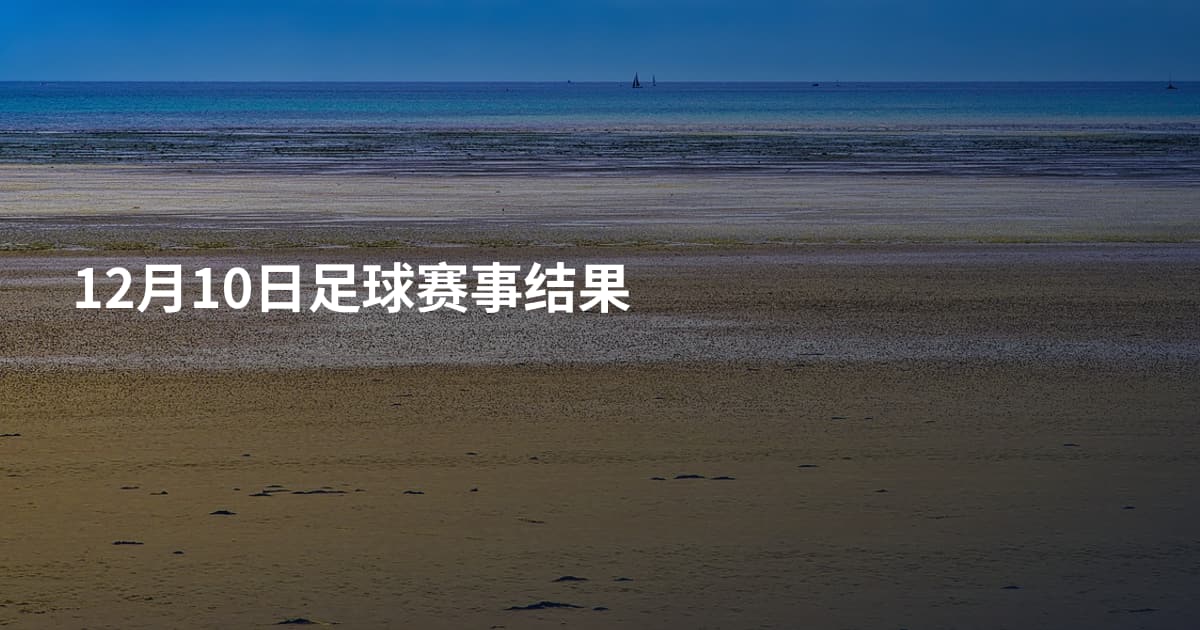 12月10日足球赛事结果