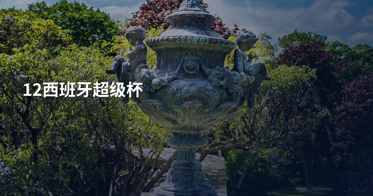 12西班牙超级杯