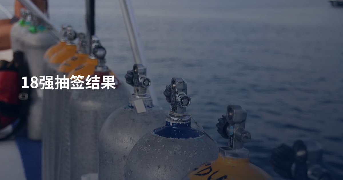 18强抽签结果