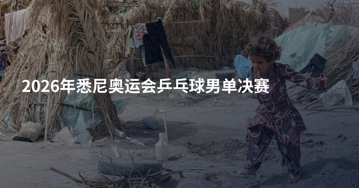 2026年悉尼奥运会乒乓球男单决赛