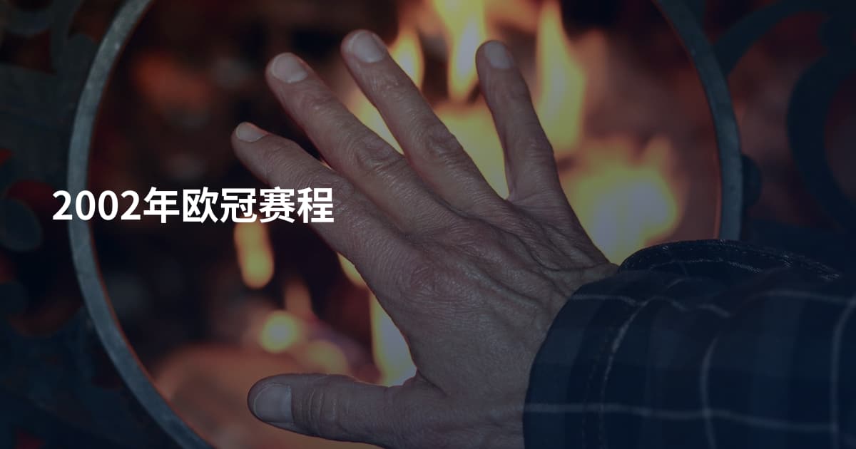 2002年欧冠赛程