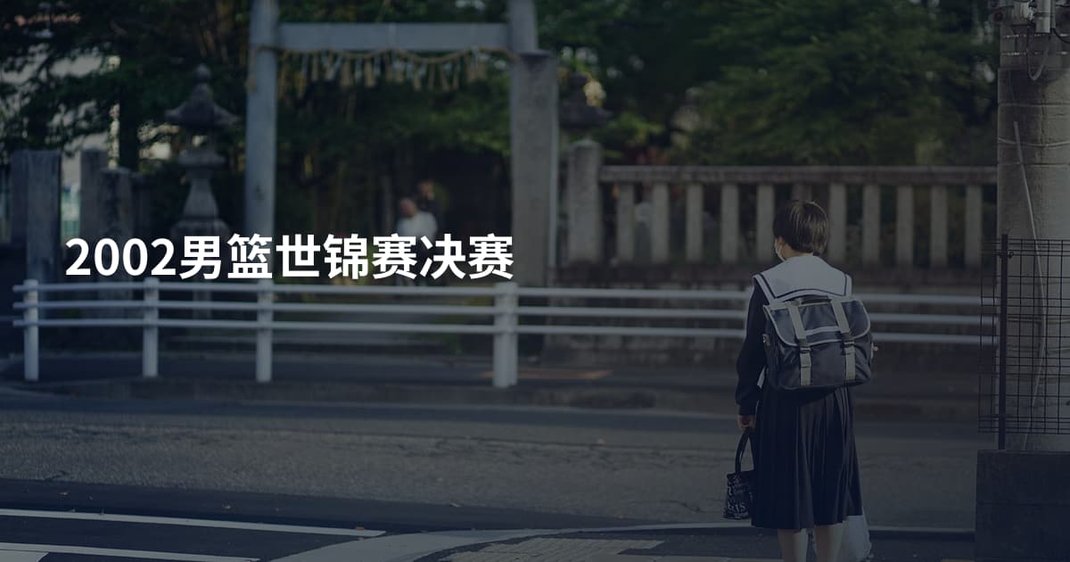 2002男篮世锦赛决赛