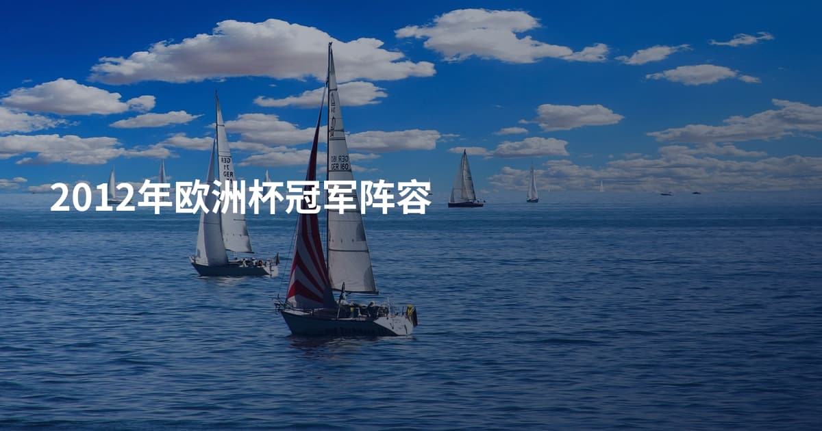2012年欧洲杯冠军阵容