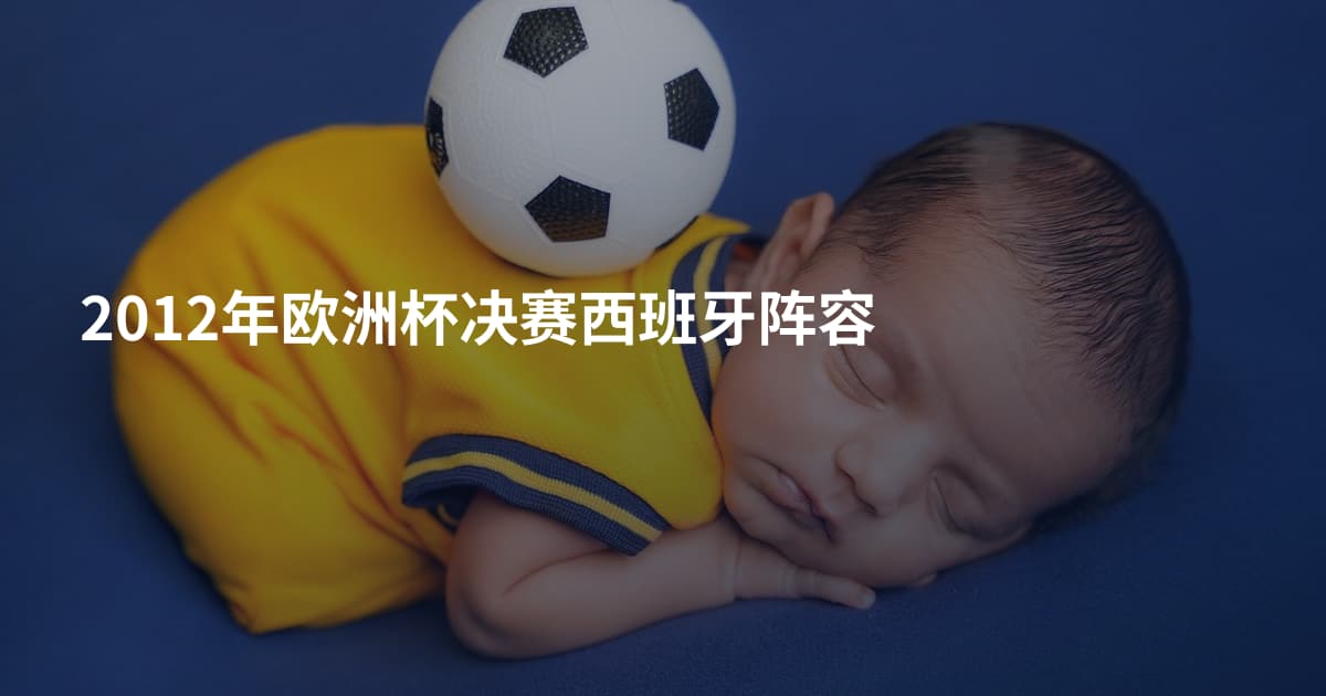 2012年欧洲杯决赛西班牙阵容