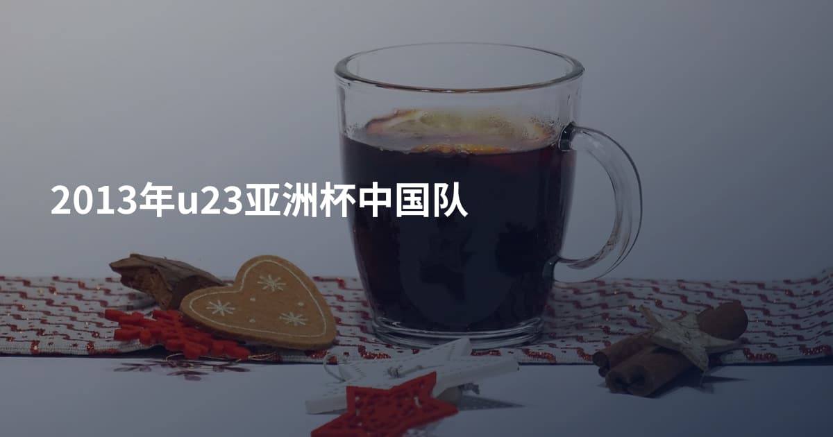 2013年u23亚洲杯中国队