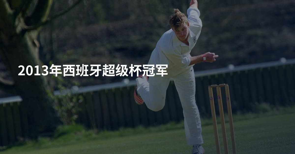 2013年西班牙超级杯冠军