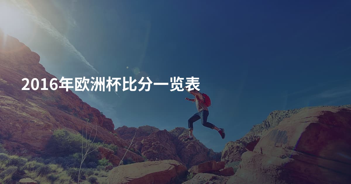 2016年欧洲杯比分一览表