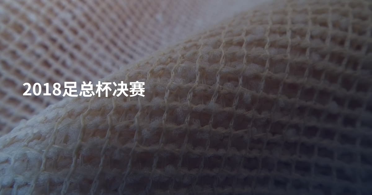 2018足总杯决赛