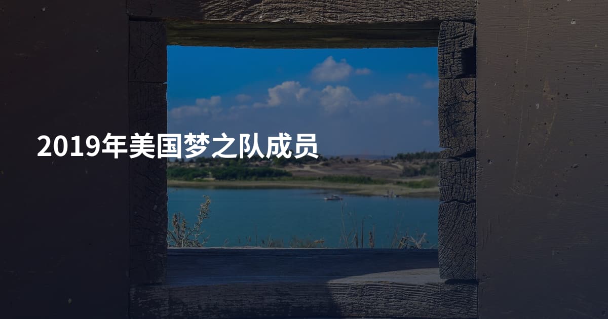 2019年美国梦之队成员