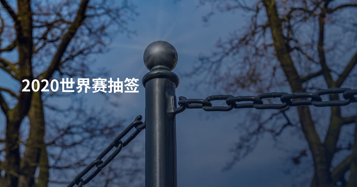 2020世界赛抽签