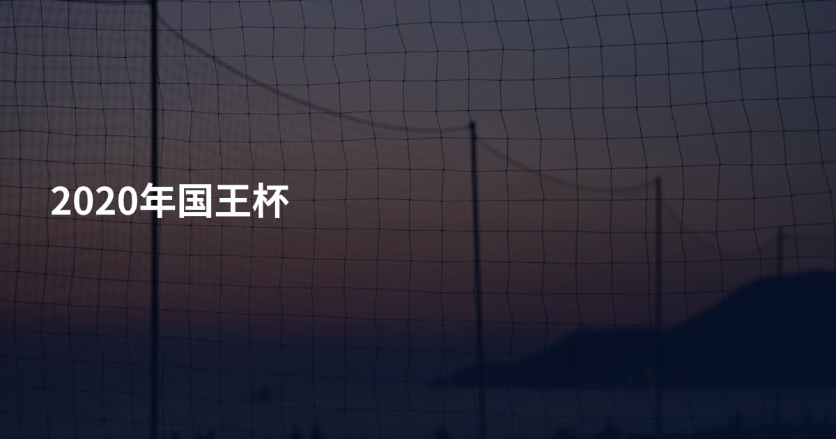 2020年国王杯