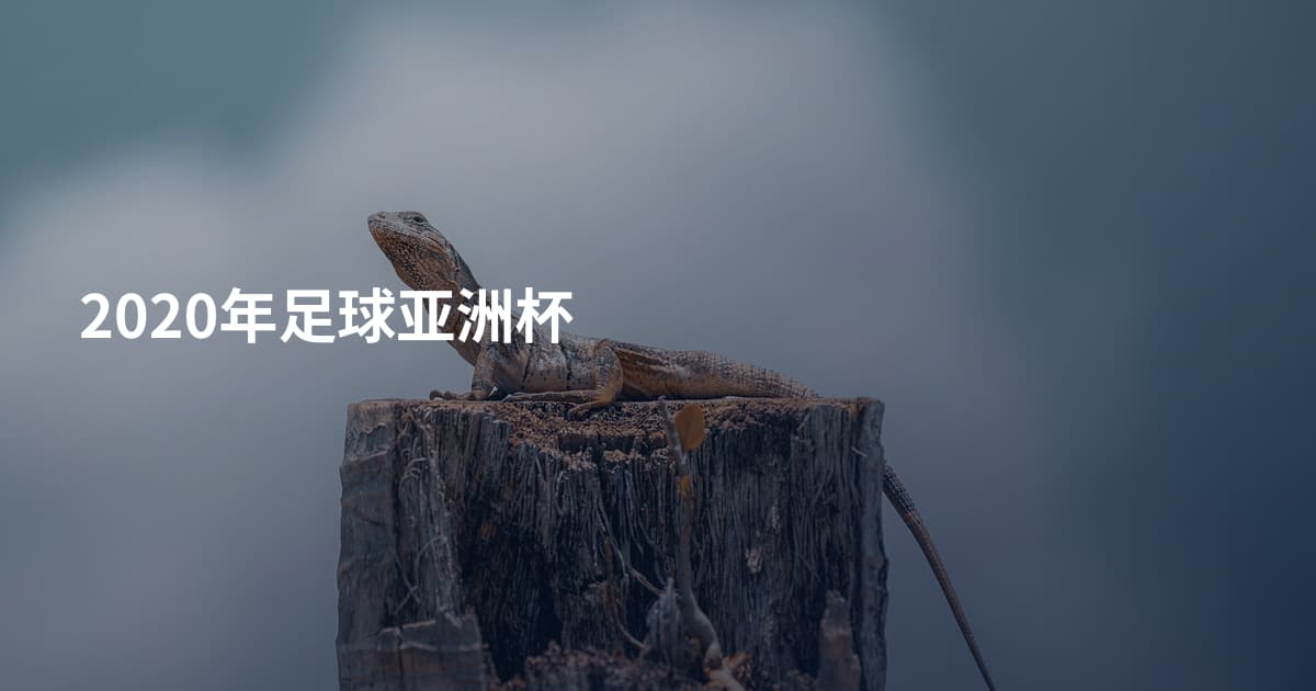 2020年足球亚洲杯