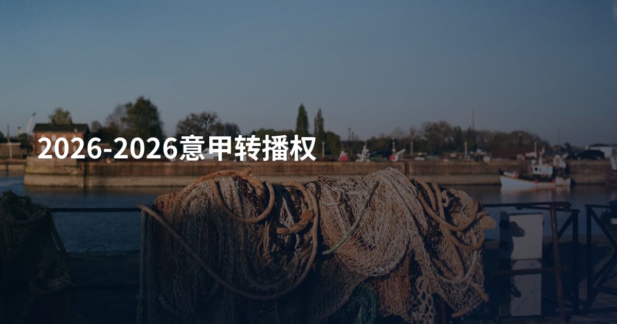 2026-2026意甲转播权