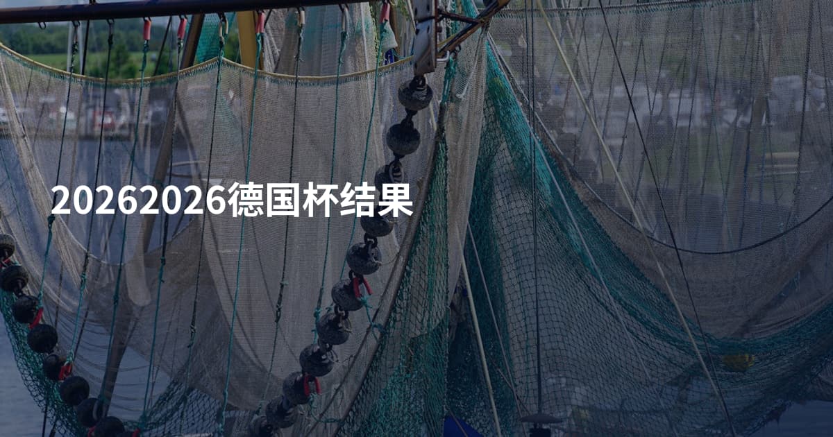 20262026德国杯结果