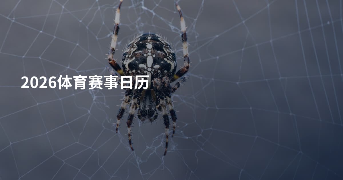 2026体育赛事日历