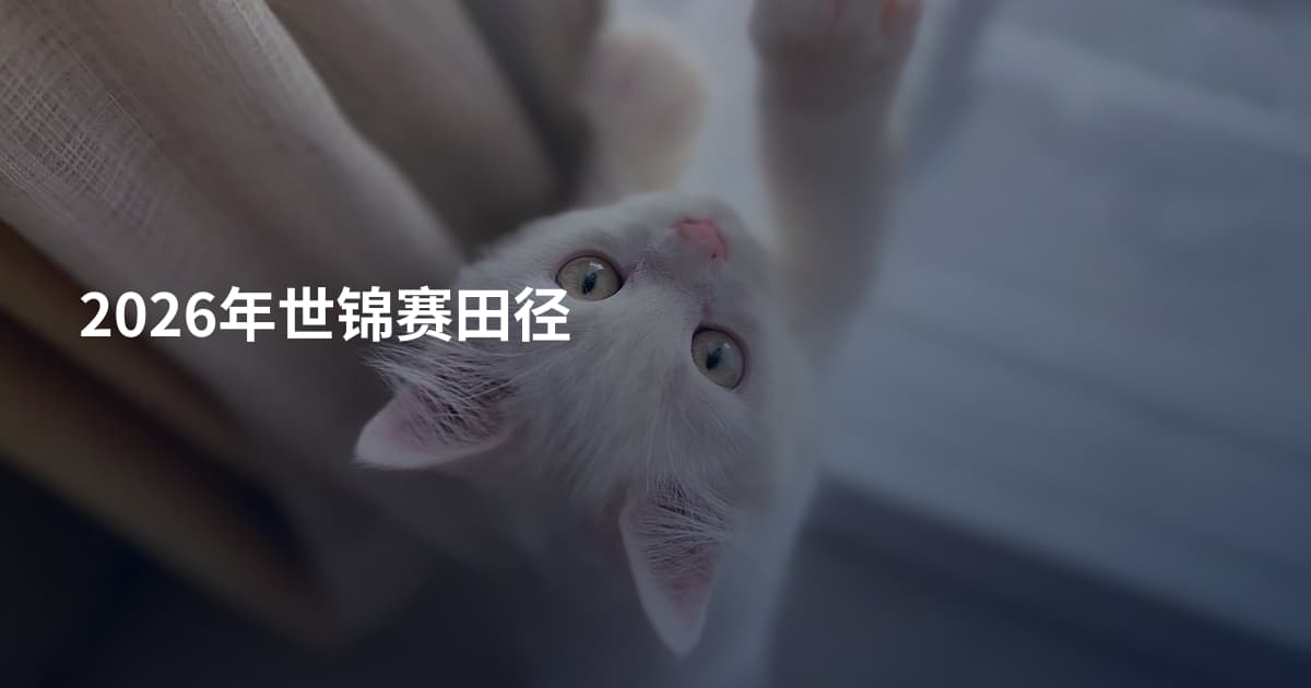 2026年世锦赛田径