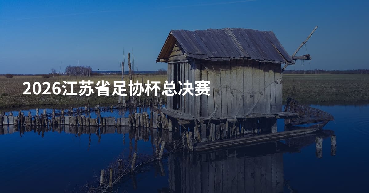 2026江苏省足协杯总决赛