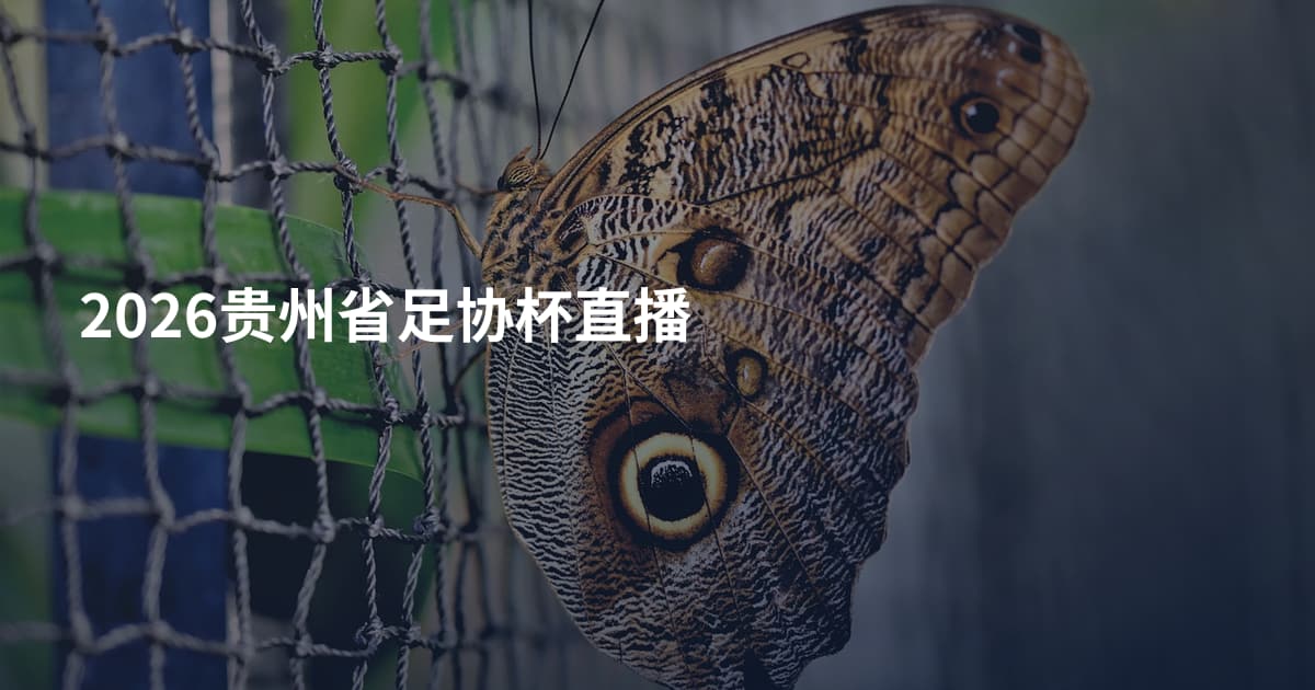 2026贵州省足协杯直播