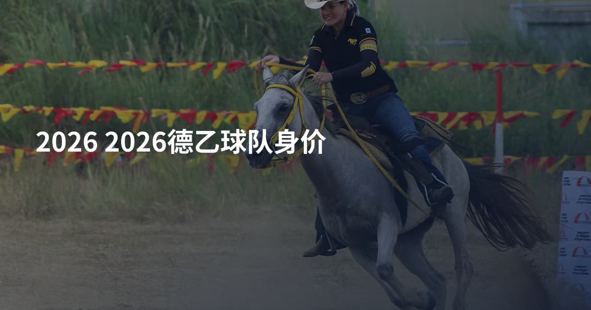 2026 2026德乙球队身价