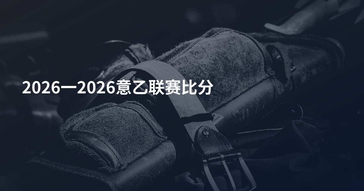 2026一2026意乙联赛比分