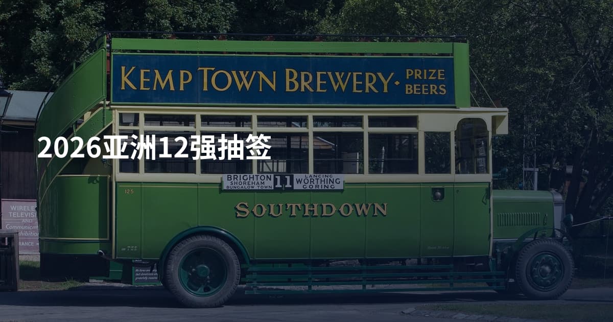 2026亚洲12强抽签