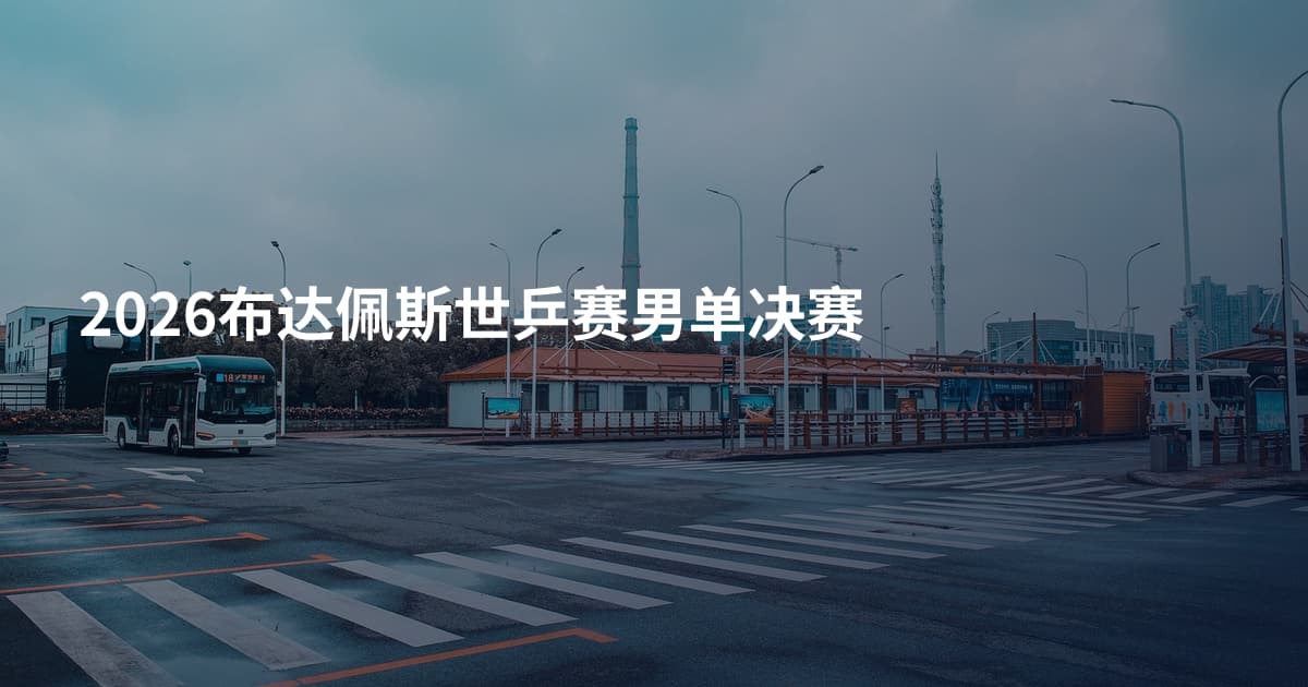2026布达佩斯世乒赛男单决赛