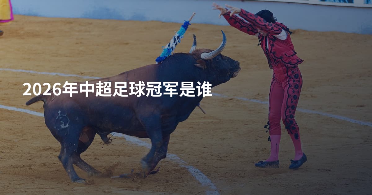 2026年中超足球冠军是谁