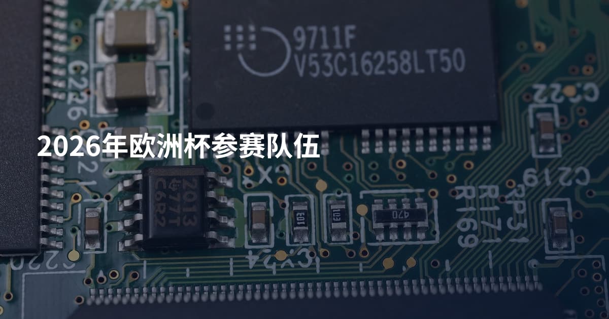 2026年欧洲杯参赛队伍