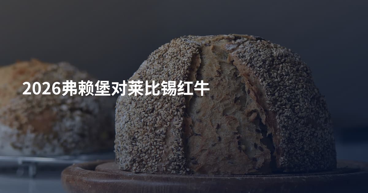 2026弗赖堡对莱比锡红牛