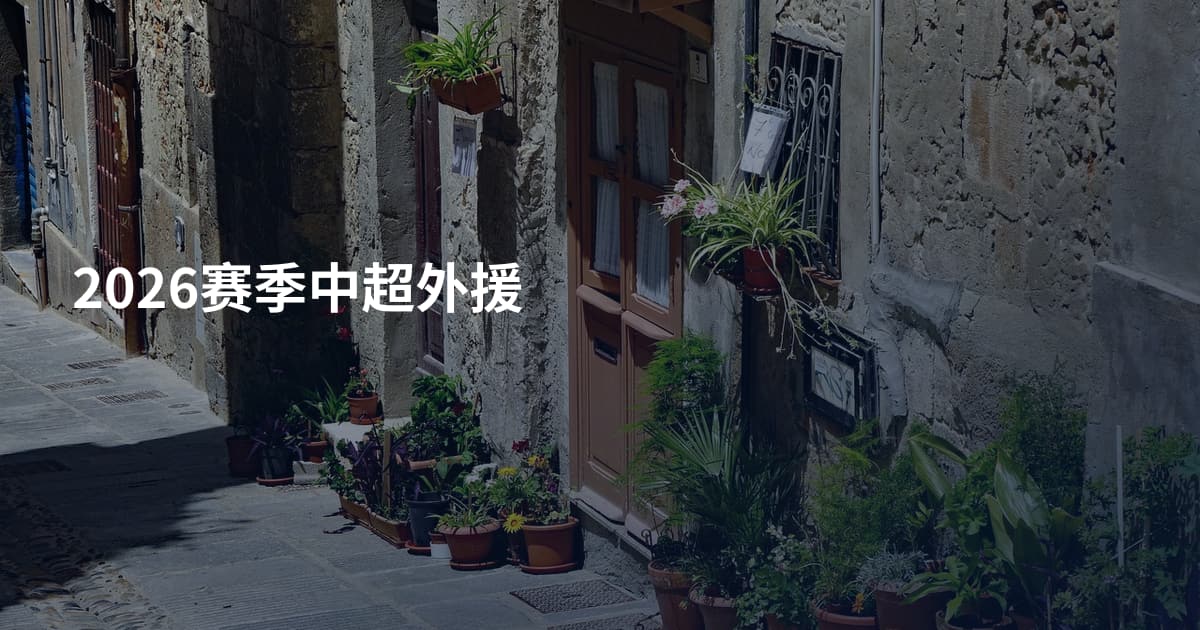 2026赛季中超外援