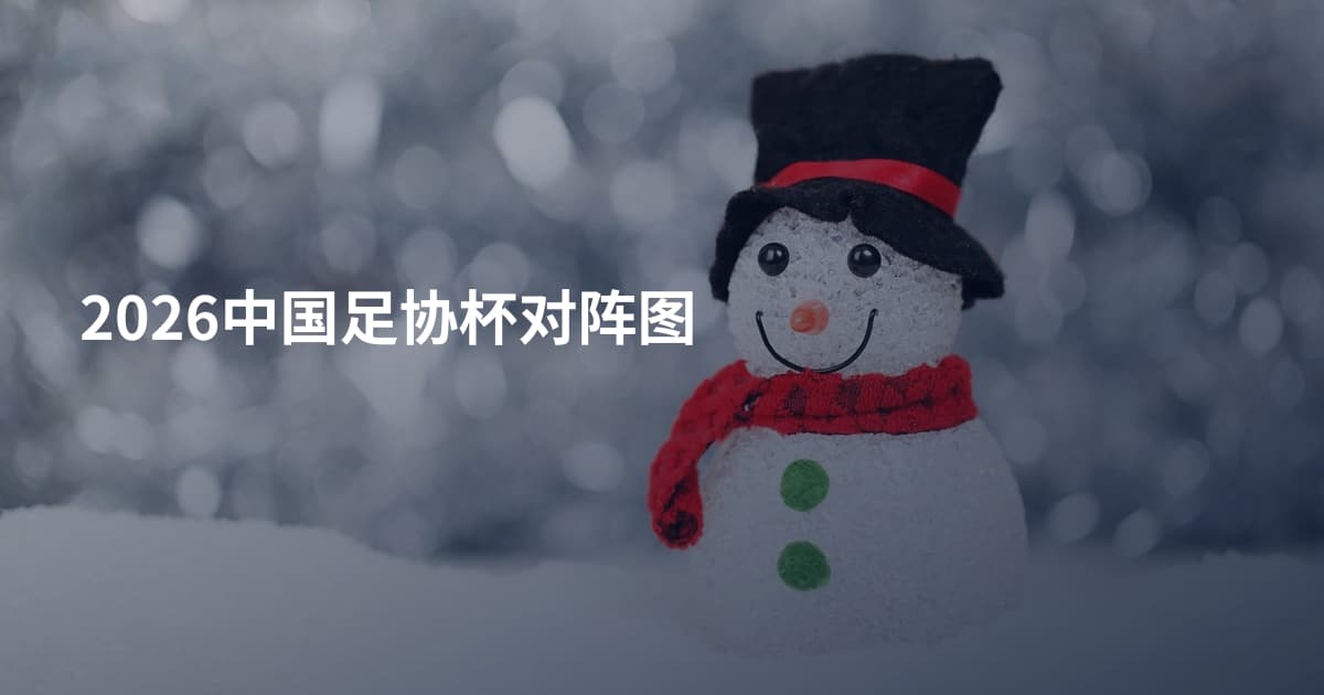 2026中国足协杯对阵图