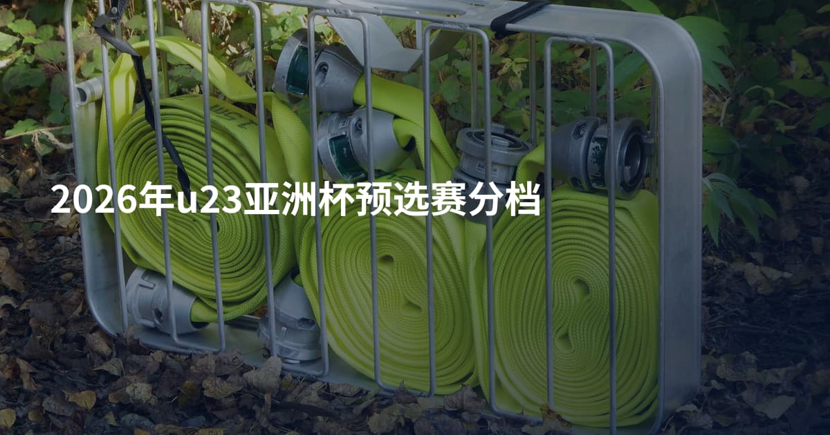 2026年u23亚洲杯预选赛分档