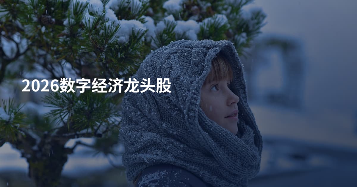 2026数字经济龙头股