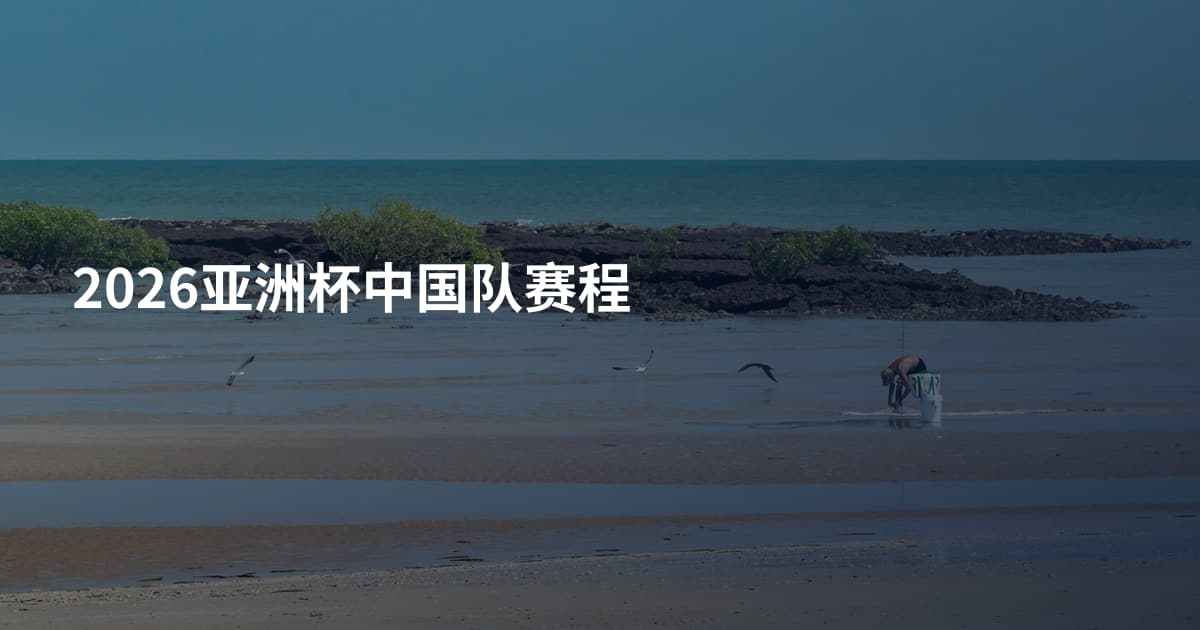 2026亚洲杯中国队赛程