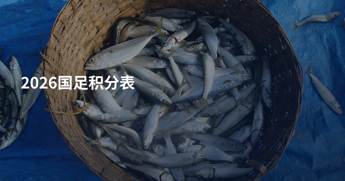 2026国足积分表