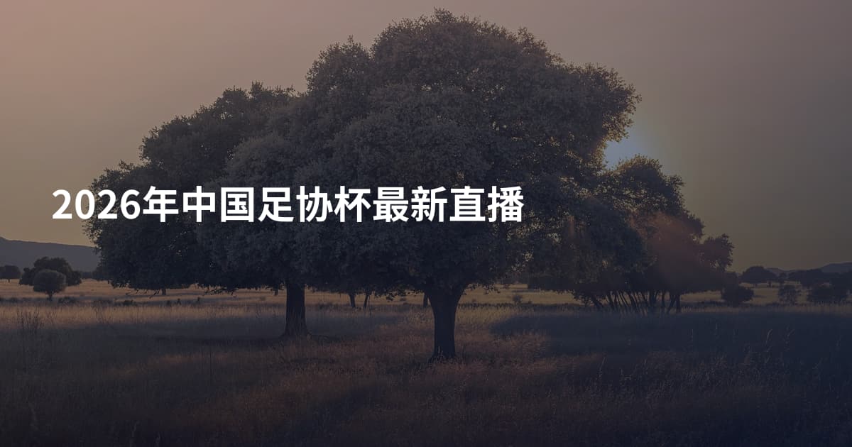 2026年中国足协杯最新直播